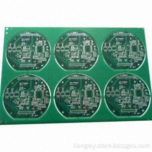 FR-4 HASL Finished Double-sided PCB with 0.2mm Minimum Line Width